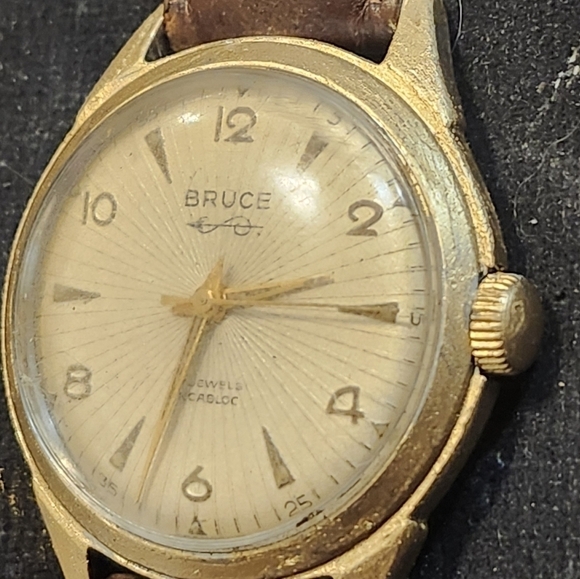 Vintage 50s or 60s Bruce Incabloc Goldtone - Picture 5 of 8